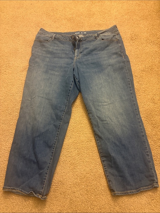 Old Navy Denim - Old Navy Women’s high rise loose blue jeans